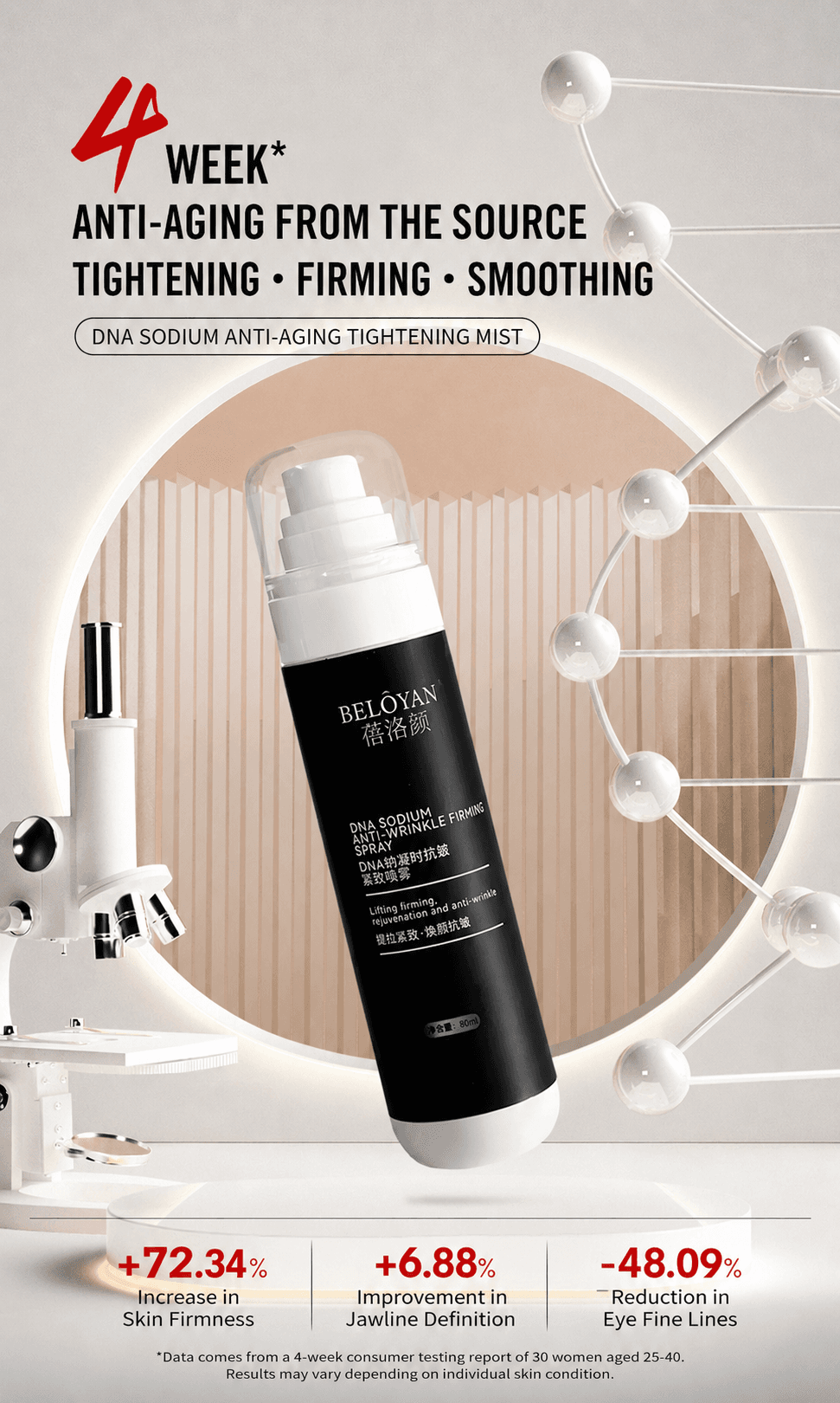 DNA Sodium Instant Firming V-Face Spray view 2