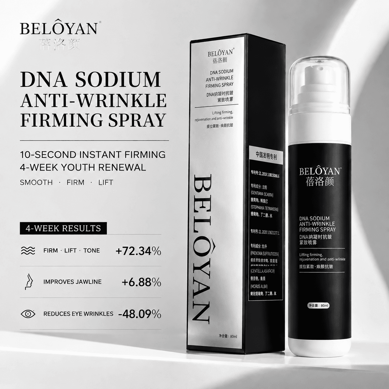 DNA Sodium Instant Firming V-Face Spray